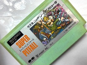 Super Pitfall Famicom Nintendo NES Japan Import Pony Canyon Action Game