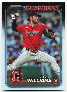 🔥 2024 Topps #242 Gavin Williams Rainbow Foil