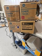 Set Of 4 Genuine Konica Minolta Toner TN213 CMYK BIZHUB C203/C253