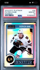 2014 O-PEE-CHEE PLATINUM RAINBOW #25 PATRICK KANE POP 1 PSA 10