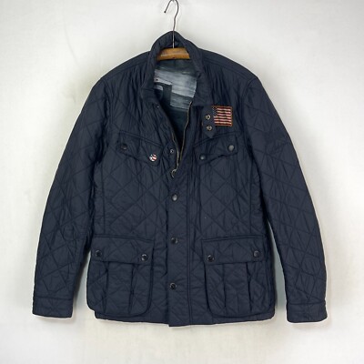 Barbour Steve Mcqueen Jacket Blue Barbour Steve McQueen Jeffries