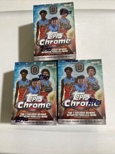 2021-22 TOPPS CHROME OVERTIME ELITE OTE BASKETBALL SEALED BLASTER BOX Lot Of 3