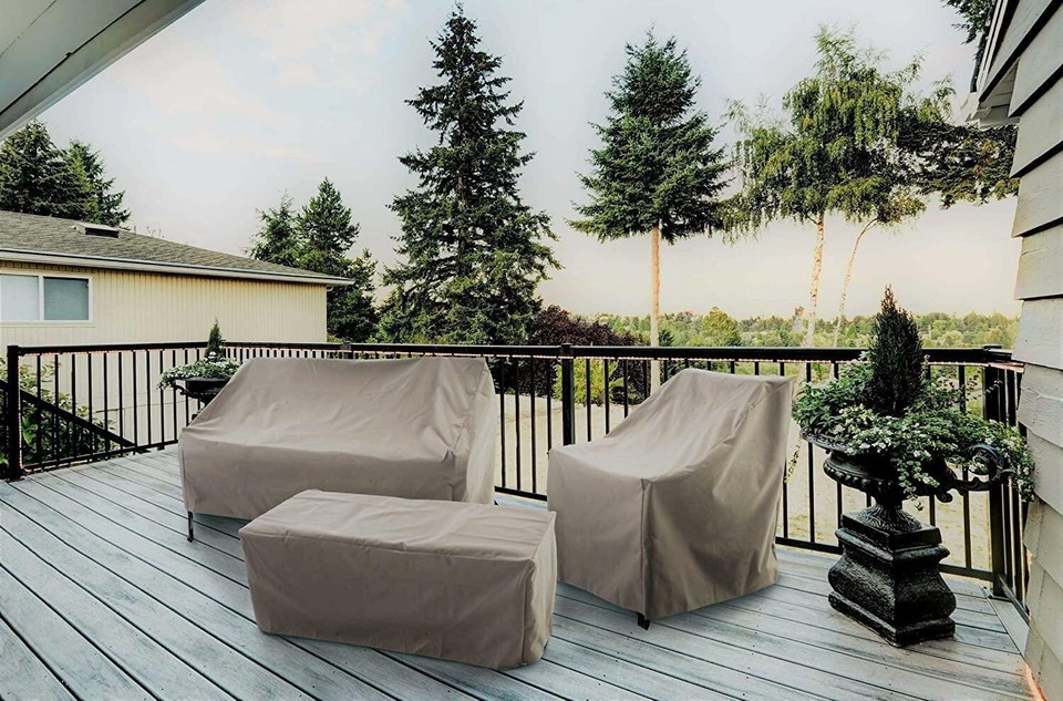 Outdoor Patio Chair Love Seat Cover For Garden Deck Lawn Furniture