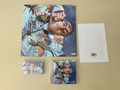 Easy Life - Life's a Beach Murray signiertes Paket, LP, Cass. CD Art Karte VERSIEGELT