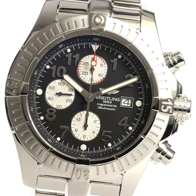 Breitling Avenger Men's Black Watch - A13370 for sale online | eBay