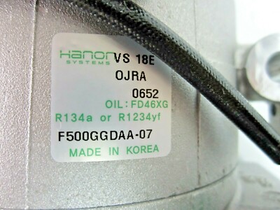 OEM A/C COMPRESSOR W/CLUTCH For 2014-2017 HYUNDAI GENESIS SEDAN