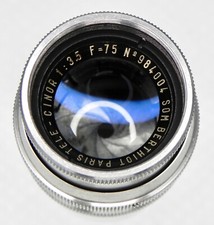Som Berthiot 75mm f3.5 Tele Cinor C mount 984004