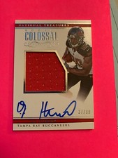 2017 PANINI NATIONAL TREASURES O.J. HOWARD RPA 37/99 COLOSSAL ROOKIE SIGNATURES