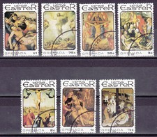 Quadro pasquale set completo Grenada Pascua Easter Pâques пасхальный 23
