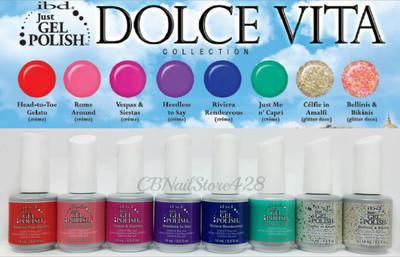 IBD Just Gel Polish -DOLCE VITA Summer  2015 - Pick Any Color
