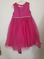 Marmellata Girls Silver Dress Size 4