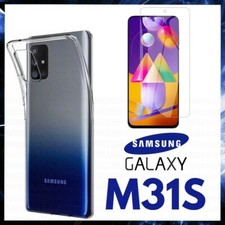 TRANSPARENT COVER TEMPERED GLASS FILM FOR SAMSUNG GALAXY M31S CASE