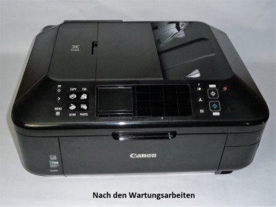 Canon Pixma MX 870, MX885, MX895 '' Wartung von Ihrem Drucker durchführen ''