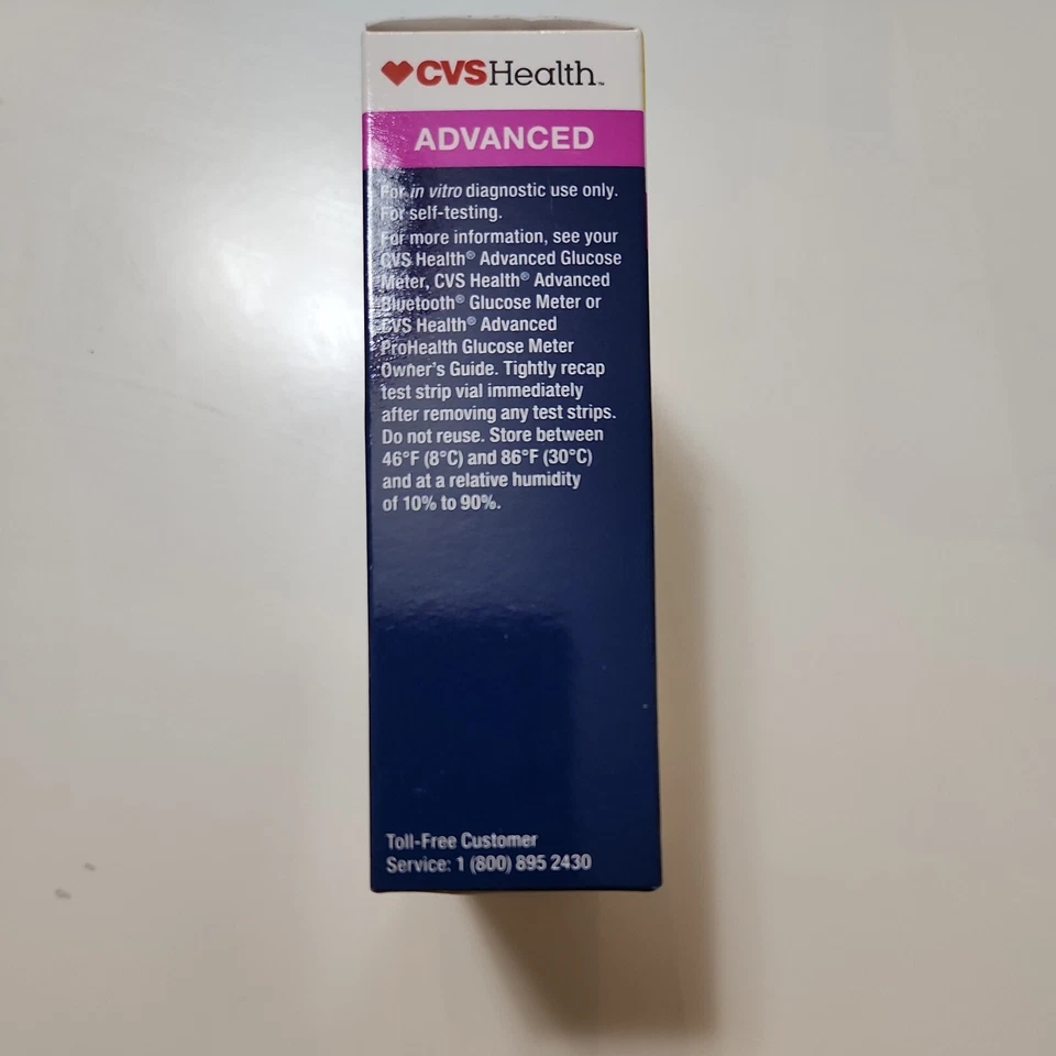 CVS Health Advanced Diabetic Test Strips 200ct Exp 07/2026+ - Image 4 of 4