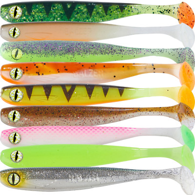 Balzer Shirasu Kauli RELOADED 9,5cm 12,5cm Gummifisch Zander Shad 10 Farben