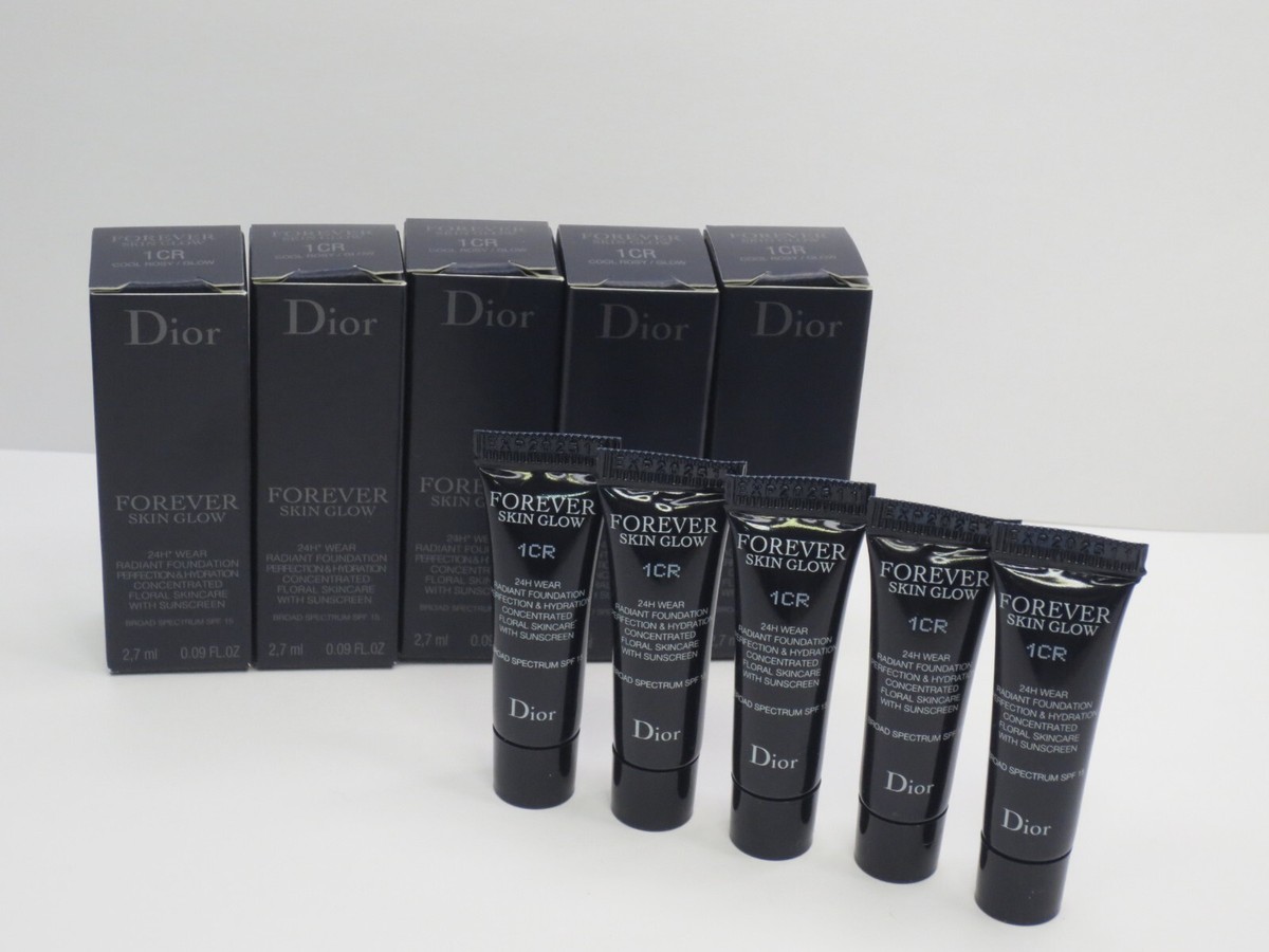 CHRISTIAN DIOR FOREVER SKIN GLOW FOUNDATION 1CR COOL ROSY