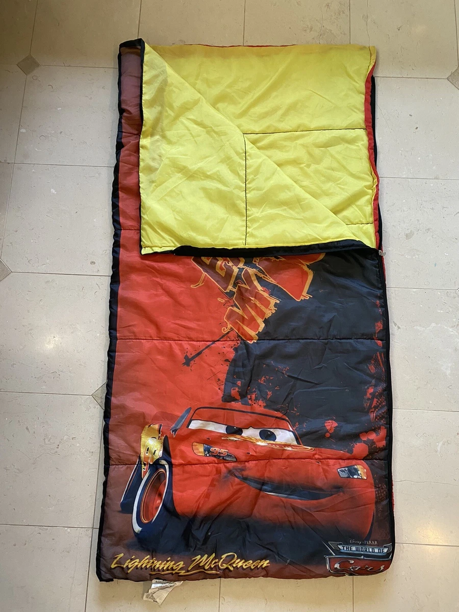 Disney Pixar Cars The World Of Cars Lightning McQueen Sleeping Bag