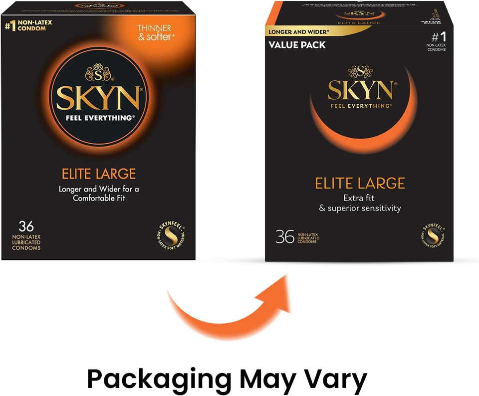 SKYN Elite Large Non-Latex Condoms, 36 Count | eBay