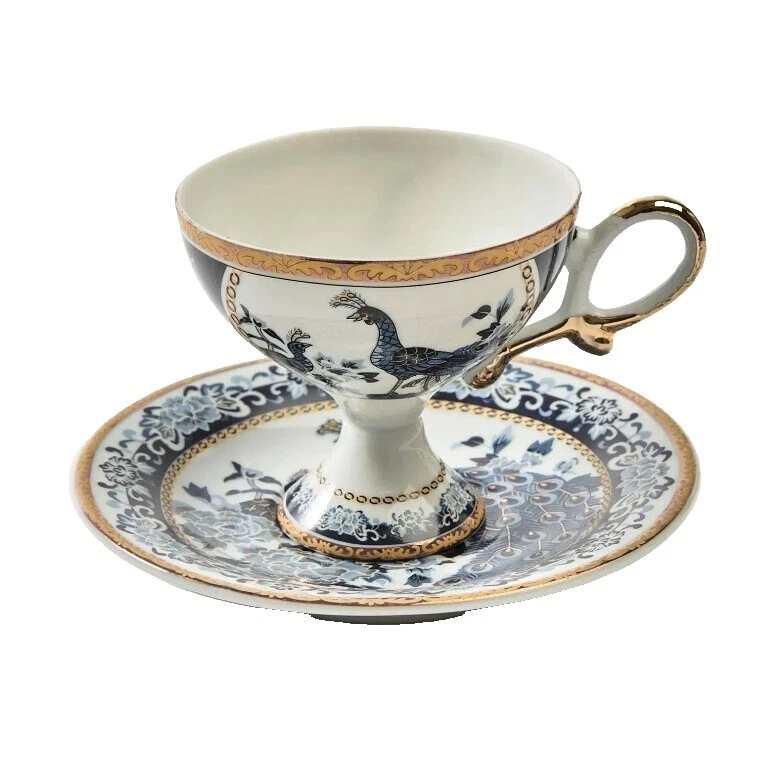 Geometric Cups & Saucers