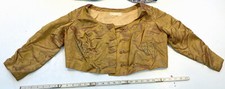 antique gold-colored jacket with decorative embellishments TAFEL GOWNS bodice
