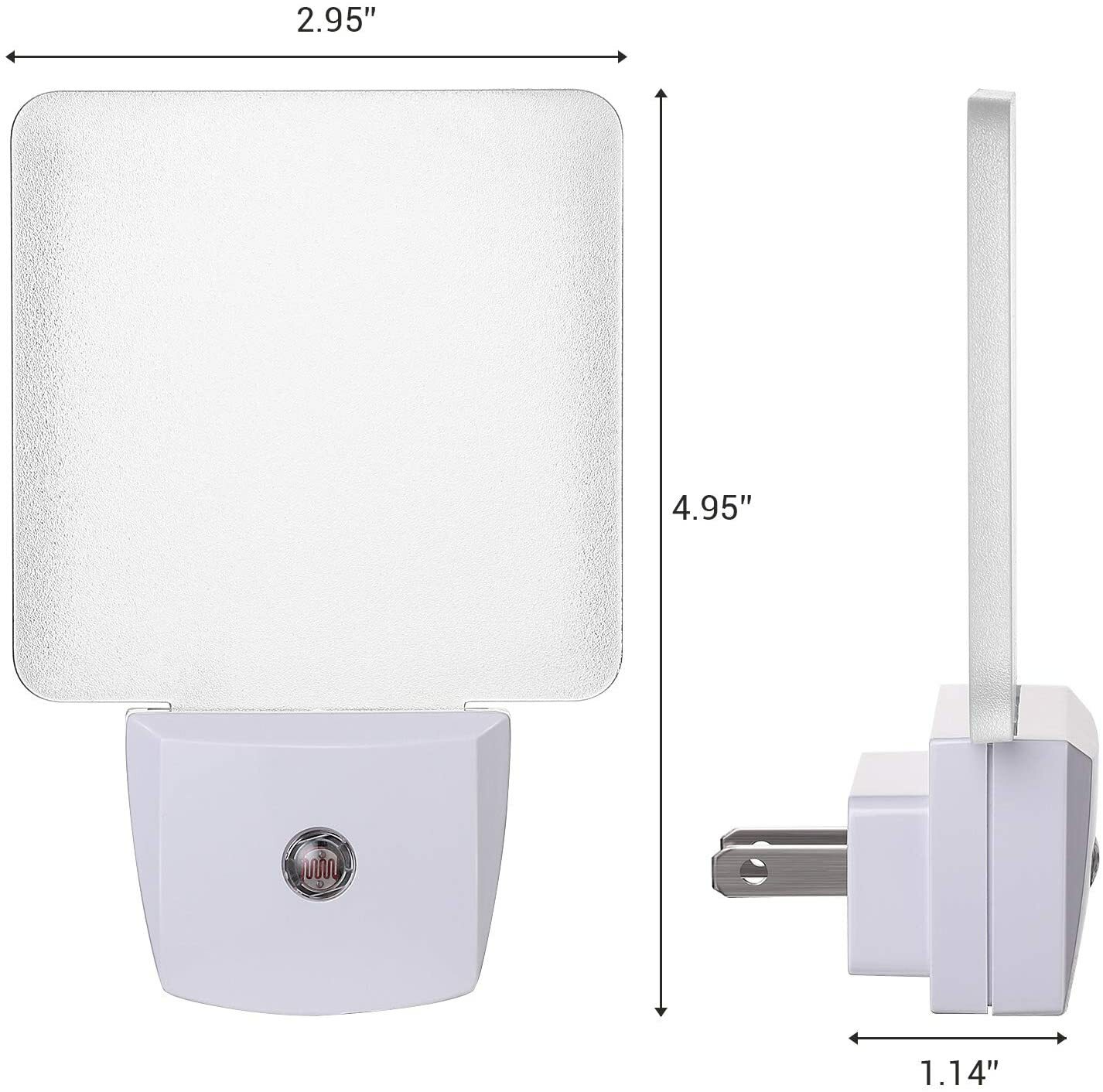 DEWENWILS Plugin LED Night Light with Auto DuskDawn Sensor Bright Nightlights eBay
