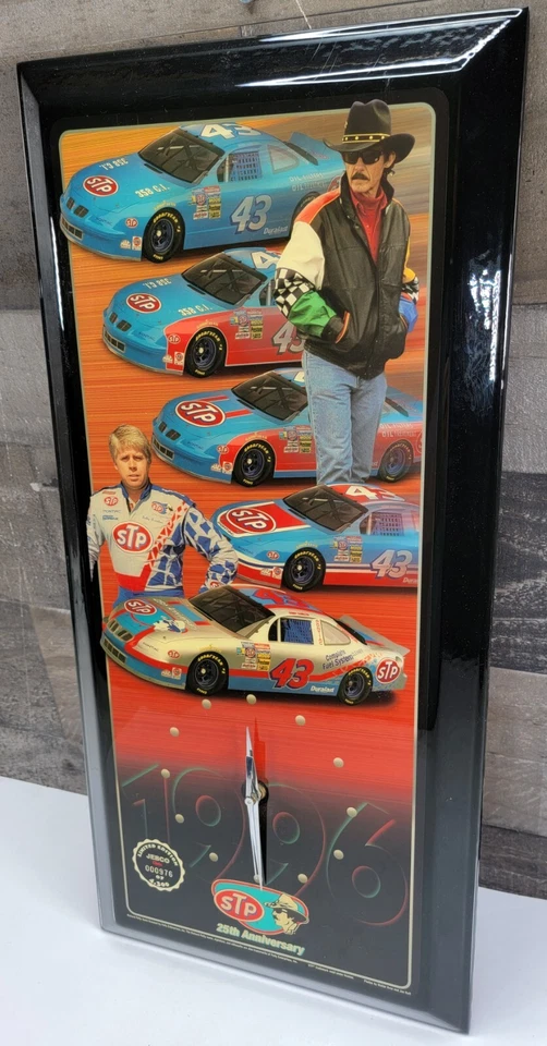 Винтажные часы Richard Petty 43 STP 25-я годовщина 1996 No976 из 4300 Jebco NASCAR - Изображение 3 из 4
