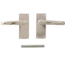 TSS Aluminium Screw Fix Latch Lock Handles (TSSALSLLATCHSAA)