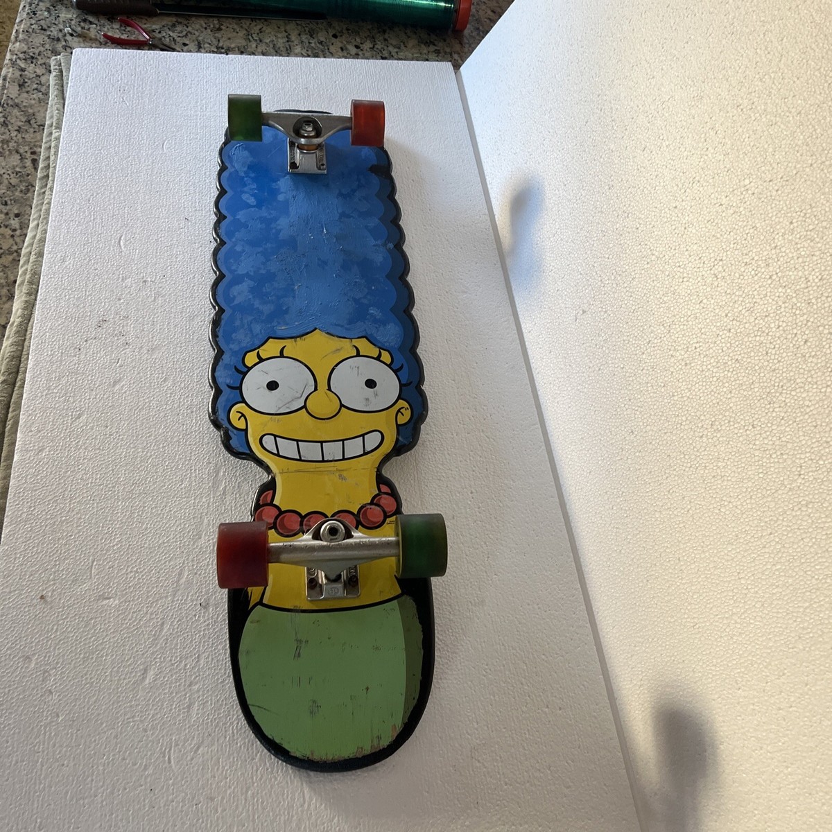 Santa Cruz スケートボードデッキ The Simpsons グリーン SANTA CRUZ 