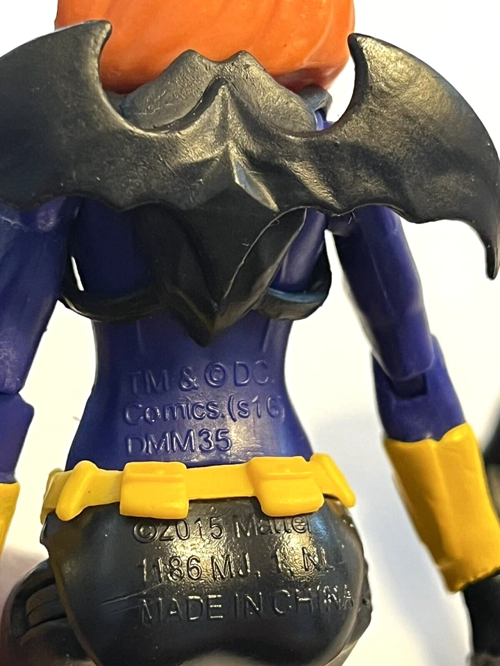 DC Comics Super Hero Girls 5 figuras de acción Super Bat Wonder Harley 2015 Mattel Foto 4 de 4