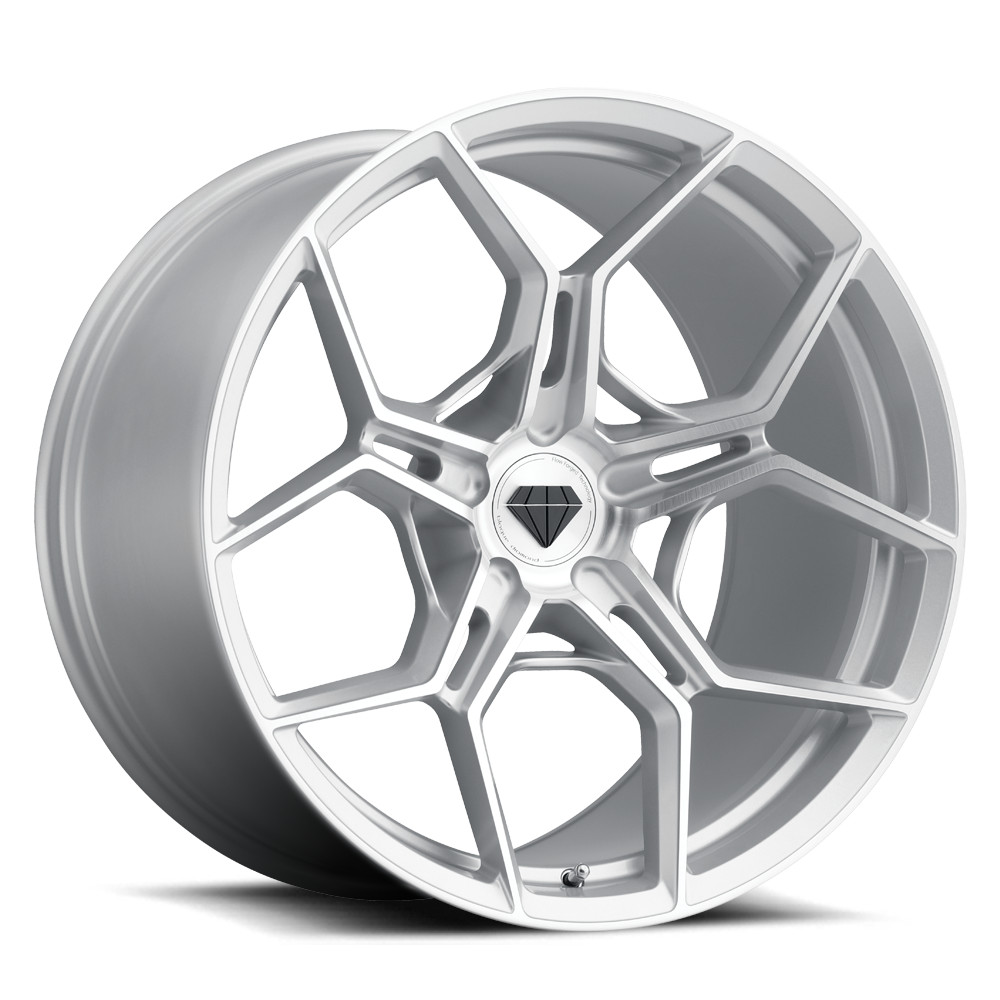 20” FLOW FORGED BD-F25 BRUSHED SILVER WHEELS RIMS FOR AUDI R8 20X9 & 20X11 