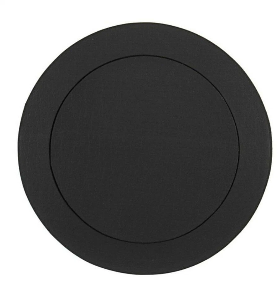 4 шт. черных 6,5-дюймовых изоляционных динамиков для автомобильной двери басовое кольцо звукоизоляция хлопковая пена подушечка - Изображение 4 из 4