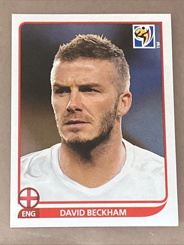 Panini Fifa World Cup 2010 Africa Sticker #190 David Beckham England ENG