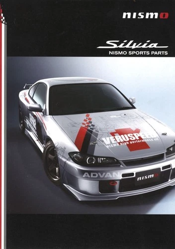 [Catalog] 2004 Nissan S15 Silvia NISMO sports parts brochure Japanese R-tune