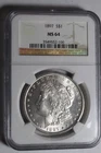 1897 Morgan Silve Dollar NGC MS64 #166