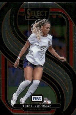 2024-25 PANINI SELECT FIFA MEZZANINE BASE TRINITY RODMAN # 194