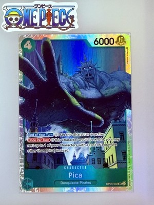 One Piece Card Game   COLOR: GREEN OP05-032 PICA SR FOIL NM ENGLISH