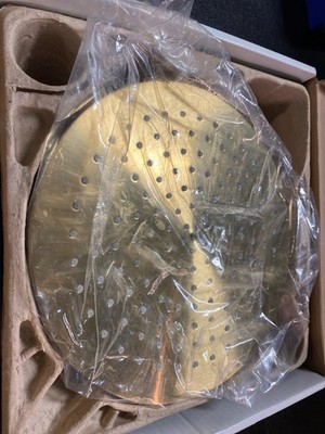 Axor 26071251 Starck 1.75 GPM Rain Shower Head with EcoRight, Quick Clean, Brush