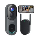 Doorbell Camera Wireless Outdoor,5MP 1:1 Head-to-Toe with 180° View