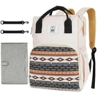 Western Diaper Bag with Changing Pad, Large Baby Bags Backpack with Stroller ...