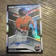 2023 Panini Elite Extra Edition - Cooper Ingle #69 Signatures Prime numbers /200