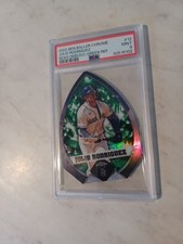2022 Topps Chrome Ben's Diamond Die-Cuts Julio Rodriguez RC Green Ref /99 PSA 9