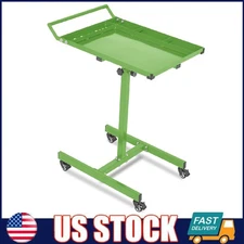 Heavy Duty Adjustable Rolling Work Table ,220lbs Mechanics Tool Cart with Wheels