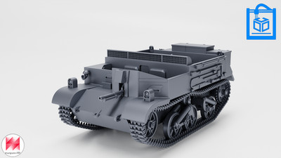 Australian Local Pattern 2 Carrier Model 3D Print Multiple Scales 1:35-1:16