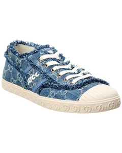 Baskets femme Gucci Gg denim bleu 35