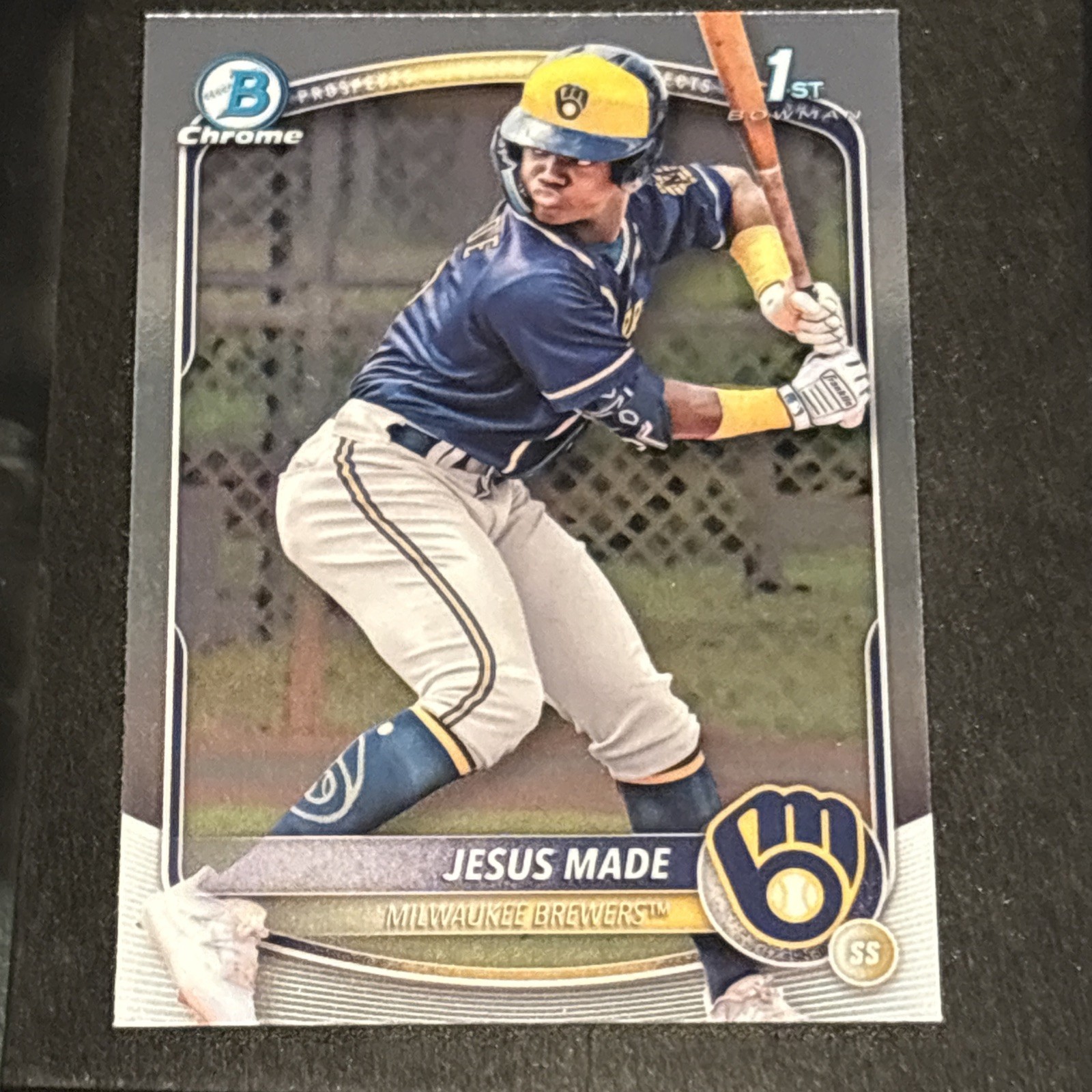2025 Bowman - Chrome Prospects Jesus Made #BCP-50 (RC)