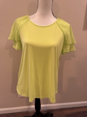 CATO EAST  1946 Blouse Size Medium Color Green 