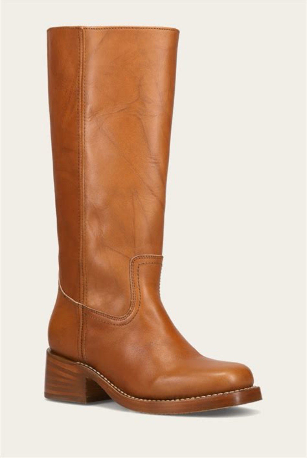 FRYE CAMPUS 14L LEATHER BOOTS SADDLE SIZE 8.5