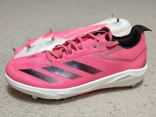 Adidas Adizero Electric+ TPU Baseball Lucid Pink Cleats IF8485 Men's Size 10