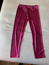 Soho Girls pink satin stretch pants size large 