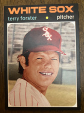 CHICAGO WHITE SOX: Terry Forster Custom Modern 1971 Style Art Card